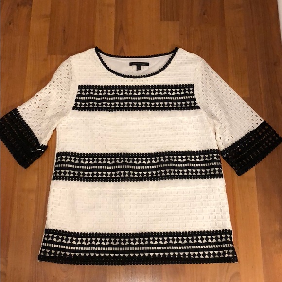 Banana Republic Eyelet Blouse - Picture 2 of 6